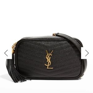 Lou Mini YSL Grain de Poudre Camera Crossbody Bag (barely used)